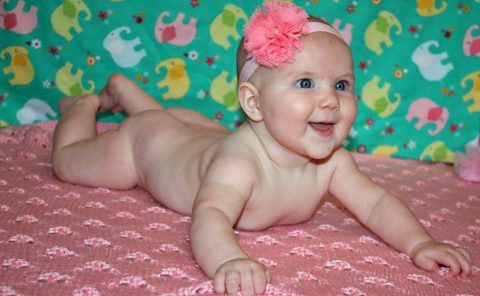 Family photograph-Baby Catherine