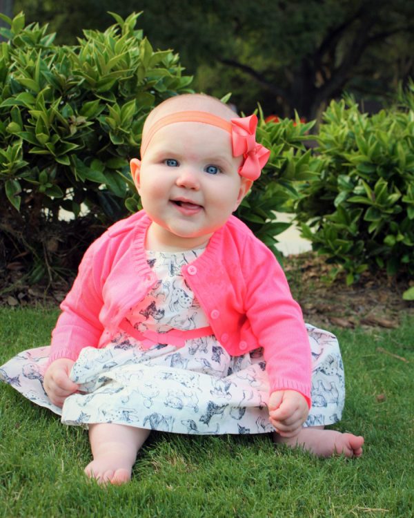 Family Photography-Baby on Lawn