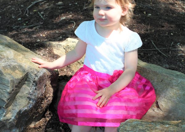 Family Photography- Girl in pink Dress