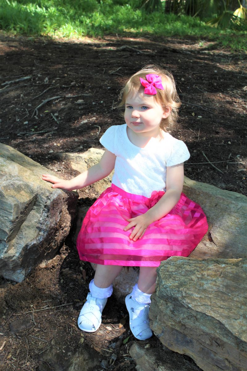 Family Photography- Girl in pink Dress