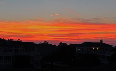 Landscape photograph-Sunset at the beach