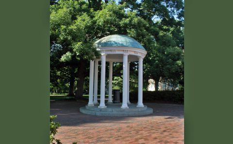 Landscape photograph-UNC Old Well