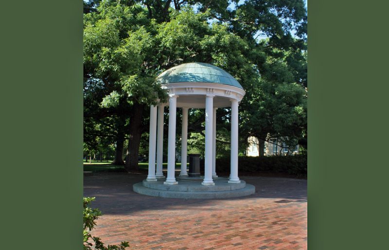 Landscape photograph-UNC Old Well