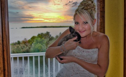Wedding Photography-Bride with Bunny