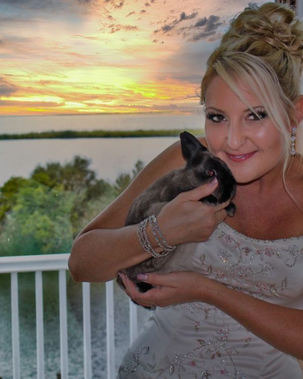 Wedding Photography-Bride with Bunny